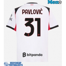AC Milan Strahinja Pavlovic #31 Replica Away Shirt 2025-26 Short Sleeve